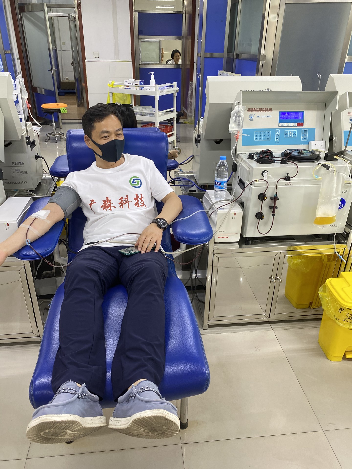 廣森科技公司組織開展愛心獻(xiàn)血漿活動(圖6)